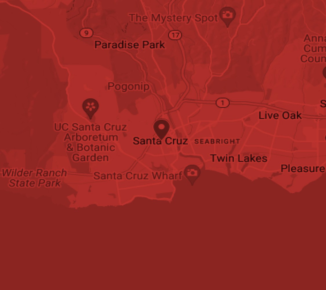 Santa Clara map