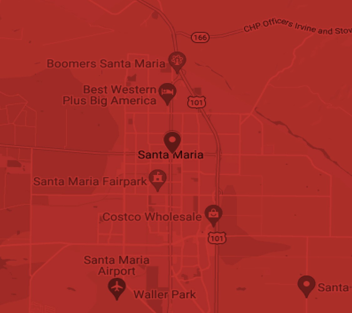 Santa Clara map